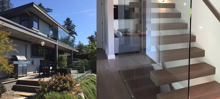 Extensive home addition and finishing, West Vancouver.